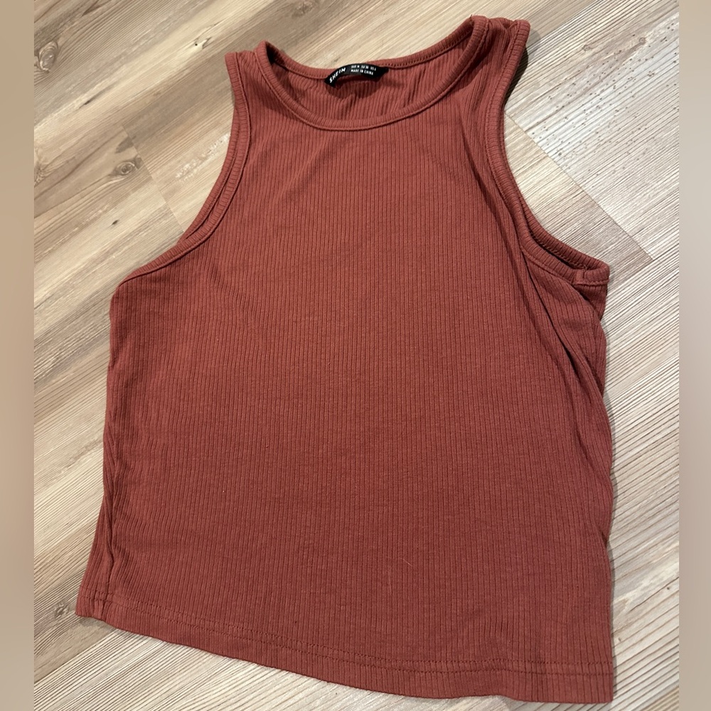 SHEIN Ribbed Tank Tank
